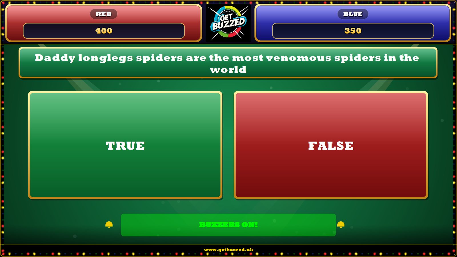 True or false